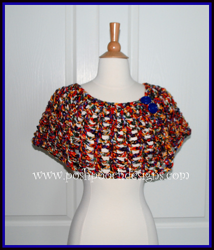 Whimsical Cape Shawl photo 4