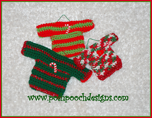 Mini Christmas Sweater Ornament photo 3
