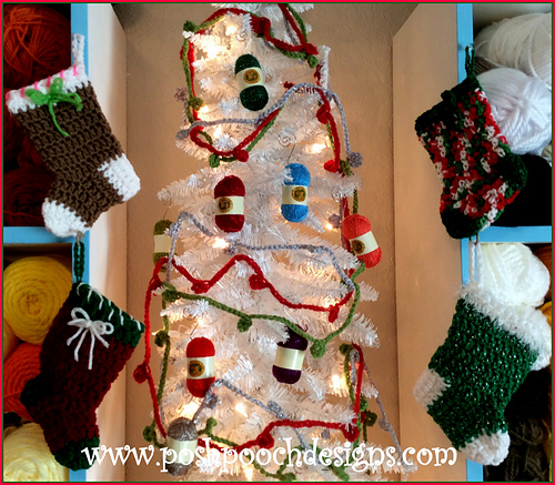 Bobble Christmas Tree Garland photo 2