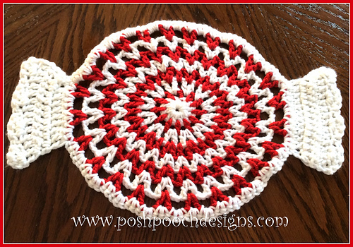 Peppermint Candy Doily photo 8
