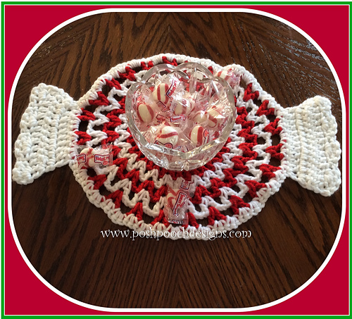 Peppermint Candy Doily photo 5