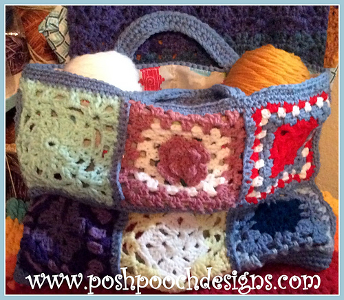 Big Granny Square Bag photo 2