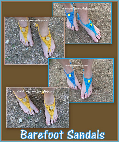 Barefoot Sandaler - Sara Sach
