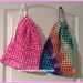 Mesh Drawstring Bag pattern 