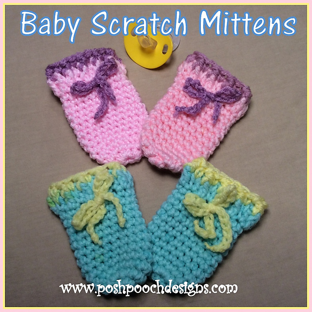 Ravelry Baby Scratch Mittens pattern by Sara Sach