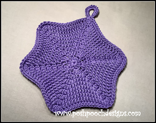 Hexi Pot Holder And Washcloth photo 3