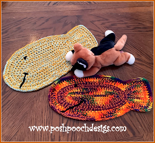 Fish Shaped Pet Dog Rug photo 1