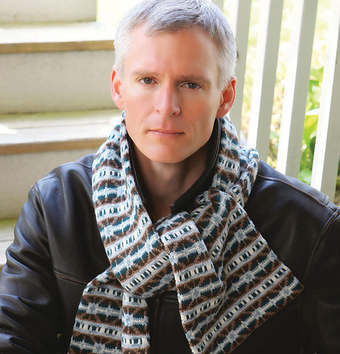 Mens Fair Isle Skjerf - TKGA Cast On magazine
