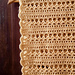 Whispering reeds scarf pattern 
