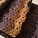 One row repeat ripple scarf pattern 