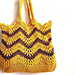 Ripple stitch bag pattern