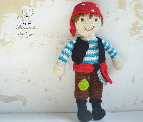 Patrik Pattern Ravelry: Patrik the pirate pattern by TLH Patterns