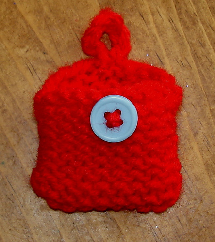 Tooth Fairy Pouch for Beginner Knitters photo 1