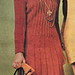 Copper Ribbed Dress pattern 