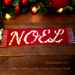 Holiday "NOEL" Mosaic pattern