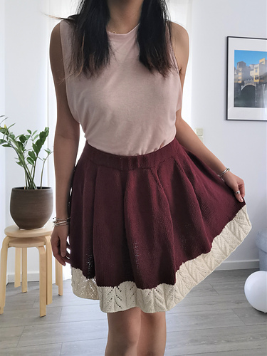 Mood Swing Skjørt - byProcrasknitation