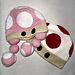 Non-Descript Toadstool Videogame Character Hat pattern