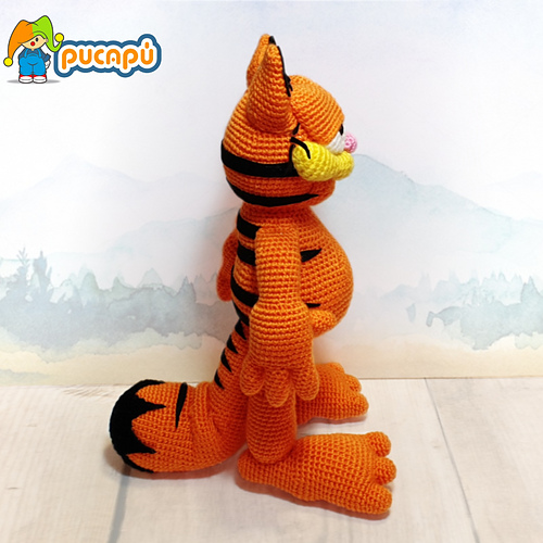 Garfield - Pucapu Amigurumis