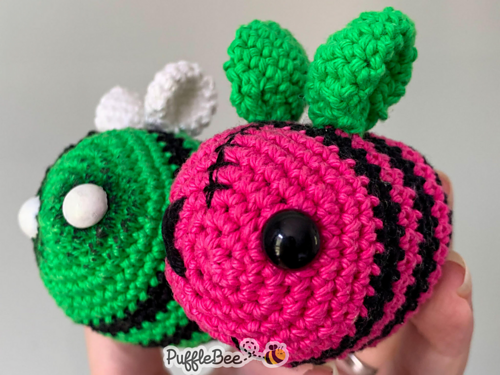 Zombee Amigurumi Zombie Bee - Puffle Bee