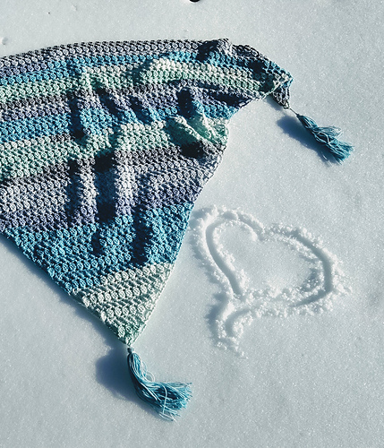 Snowdrift Shawl