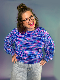 Soulmade Sweater in Size XL, knit in SOUL DK Ice Breaker