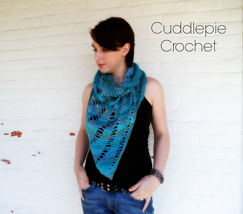 Shredded Waves Infinity Scarf photo 7