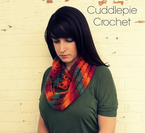 Shredded Waves Infinity Scarf photo 6