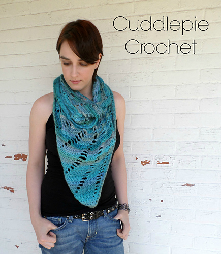 Shredded Waves Infinity Scarf photo 5