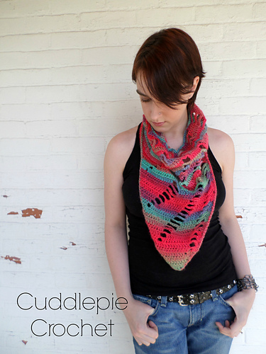 Shredded Waves Infinity Scarf photo 4