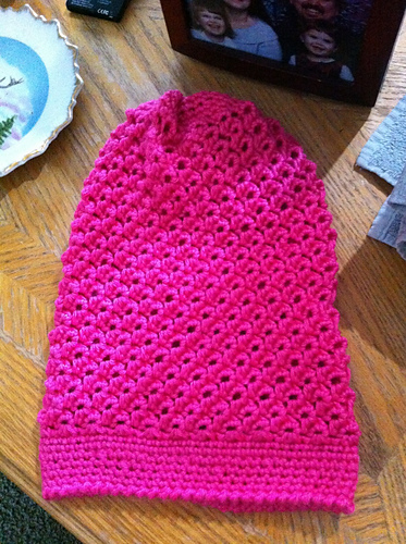 Angel Stitch Slouch hat photo 2