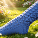 Berry Lace Socks (Cuff Down) pattern 