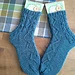 The Great Wall Socks I (Cuff Down) pattern 