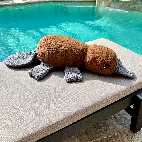 Fuzzy Platypus Plushie