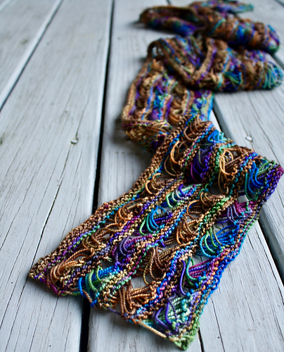 か*ご様 Osmanthus Motif Knitted Scarf か*ご様 Osmanthus Motif Knitted Scarf - メルカリ