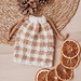 Gingham Drawstring Bag pattern 