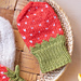 Strawberry Fields Baby Mittens pattern 