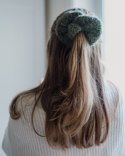 Aks scrunchie - Helene Rønquist Knutsen
