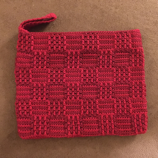 Ravelry I’m a Basket Case Mosaic pattern by Robyn B Kaleta