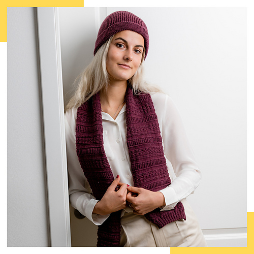 7264 Estense Hat and Scarf photo 1