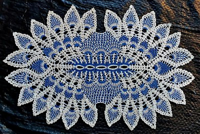 Oval Opulence Doily