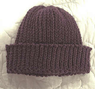 Ravelry: RLSCrochet s Crocheted English Rib Hat