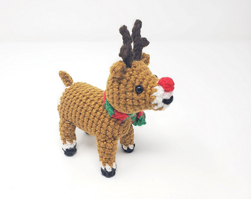 Randy the Reindeer - Rachel Baumann/ ChiChi's Whimsical Crochet