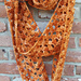 Tiger Lily Scarf pattern 