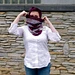 Enchanted Rose Cowl pattern 