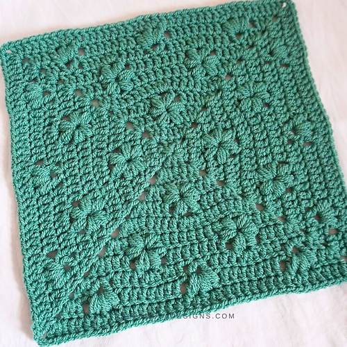 Flower Field Granny Square