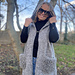 Marled Hoodie Vest pattern