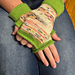 Marsh Lily- Fingerless Mittens pattern 