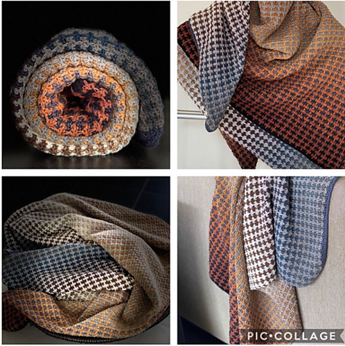 Four Whirl Shawl / Throw photo 2