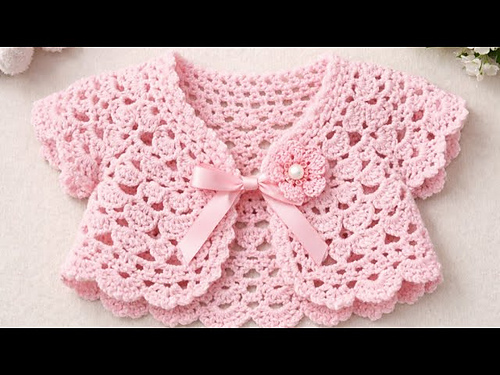 Crochet Bolero Cardigan