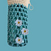 Daisy Mesh Bottle Holder pattern 